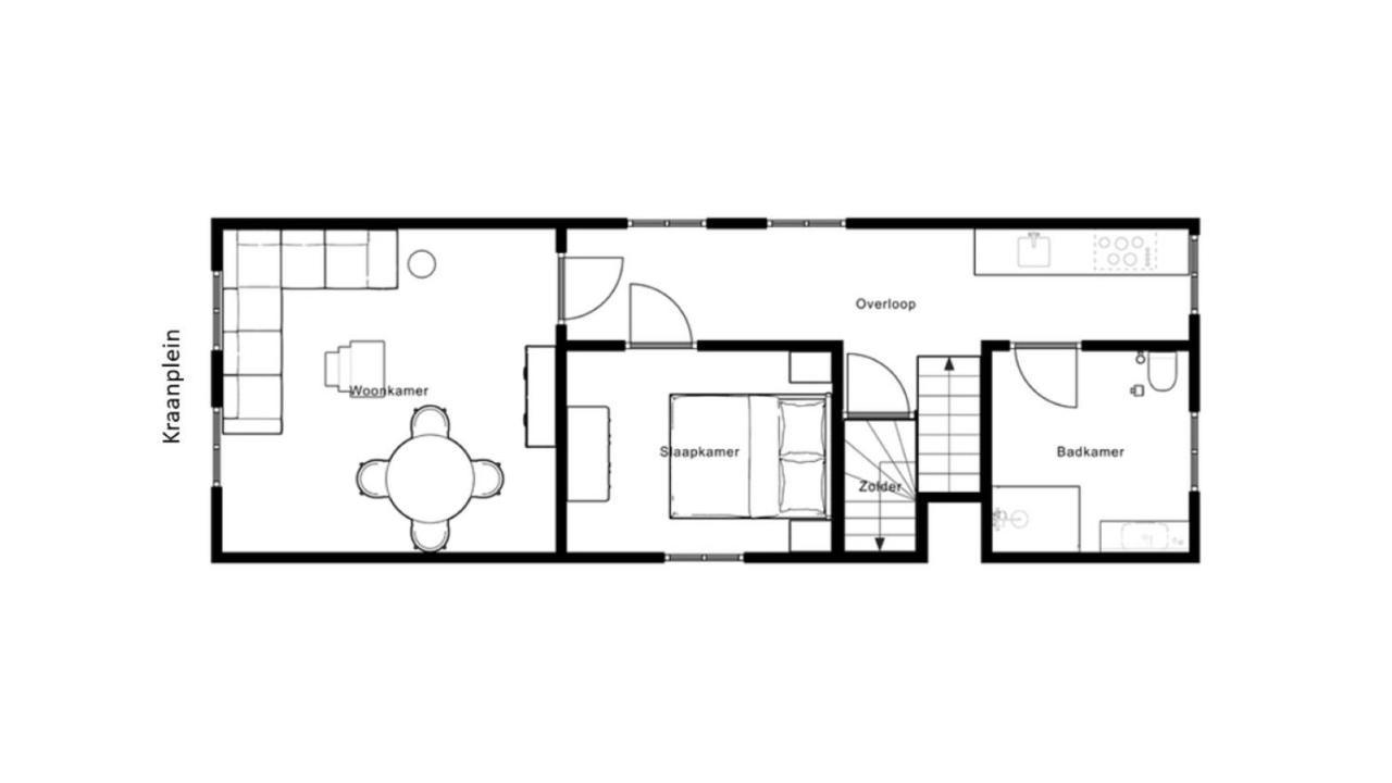 Drie Wijzen Appartement Zierikzee Buitenkant foto